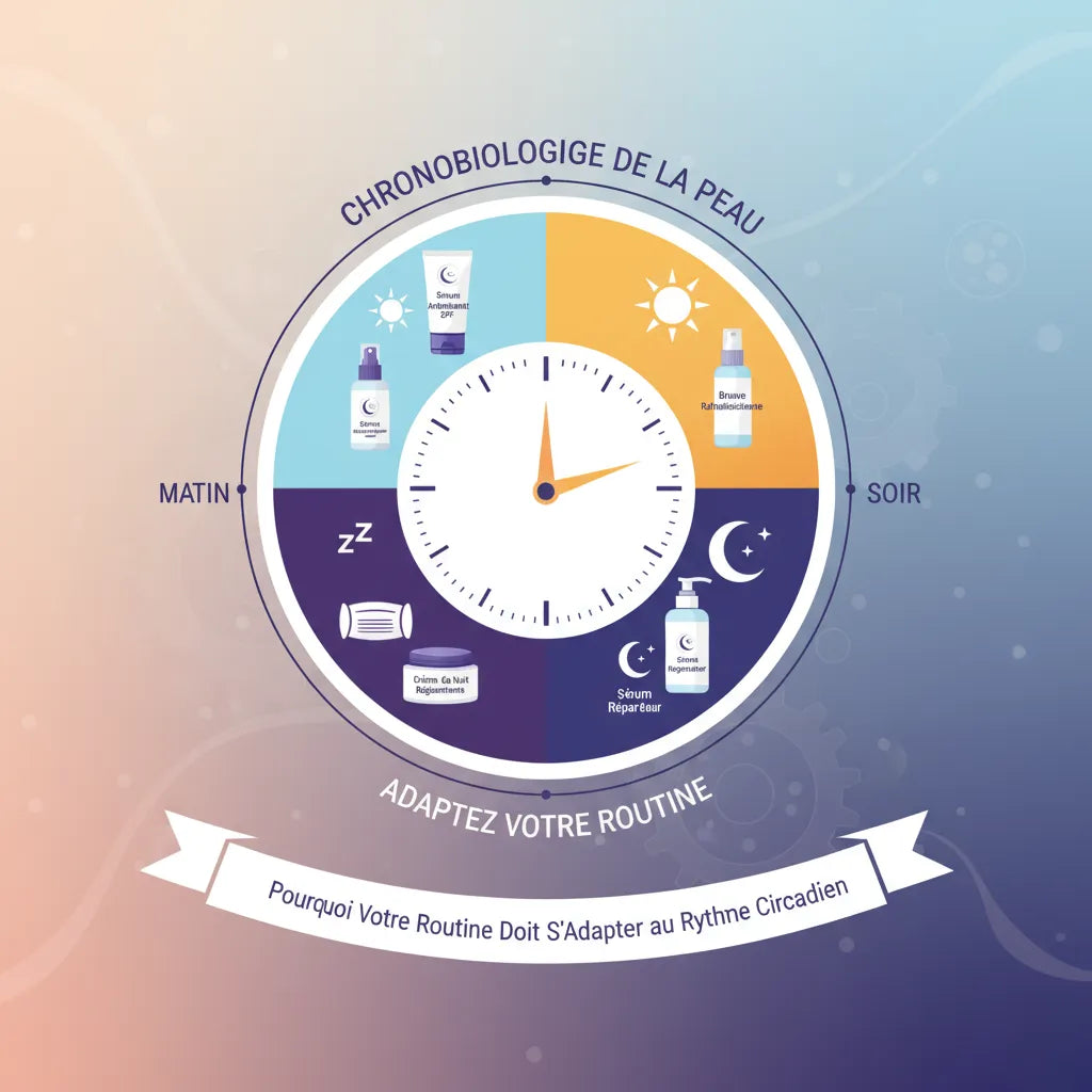 Chronobiologie de la Peau : Pourquoi Votre Routine Doit S'Adapter au Rythme Circadien (Guide Complet 2025)