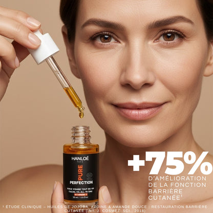 Perfection Pure⎪Huile Sublimatrice Bio - Soin Global 3-en-1 - 30ml