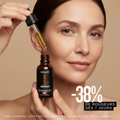 Calme Absolu⎪Huile Apaisante CBD Bio - 20ml