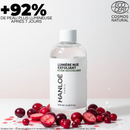 Naked Light⎪Exfoliating Lotion with Fruit Acids and Nordic Berries - 250ml