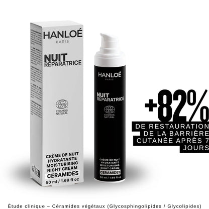 Nuit réparatrice⎪Crème Relipidante aux Céramides Naturels - 50ml