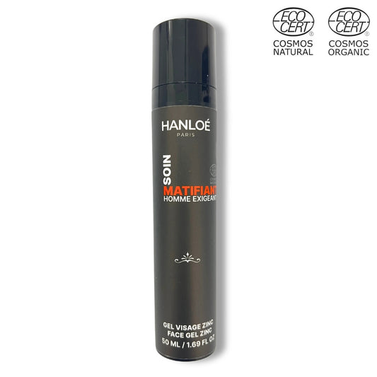 Le Soin Matifiant⎪Gel Rééquilibrant Naturel pour Homme - Zinc - 50ml