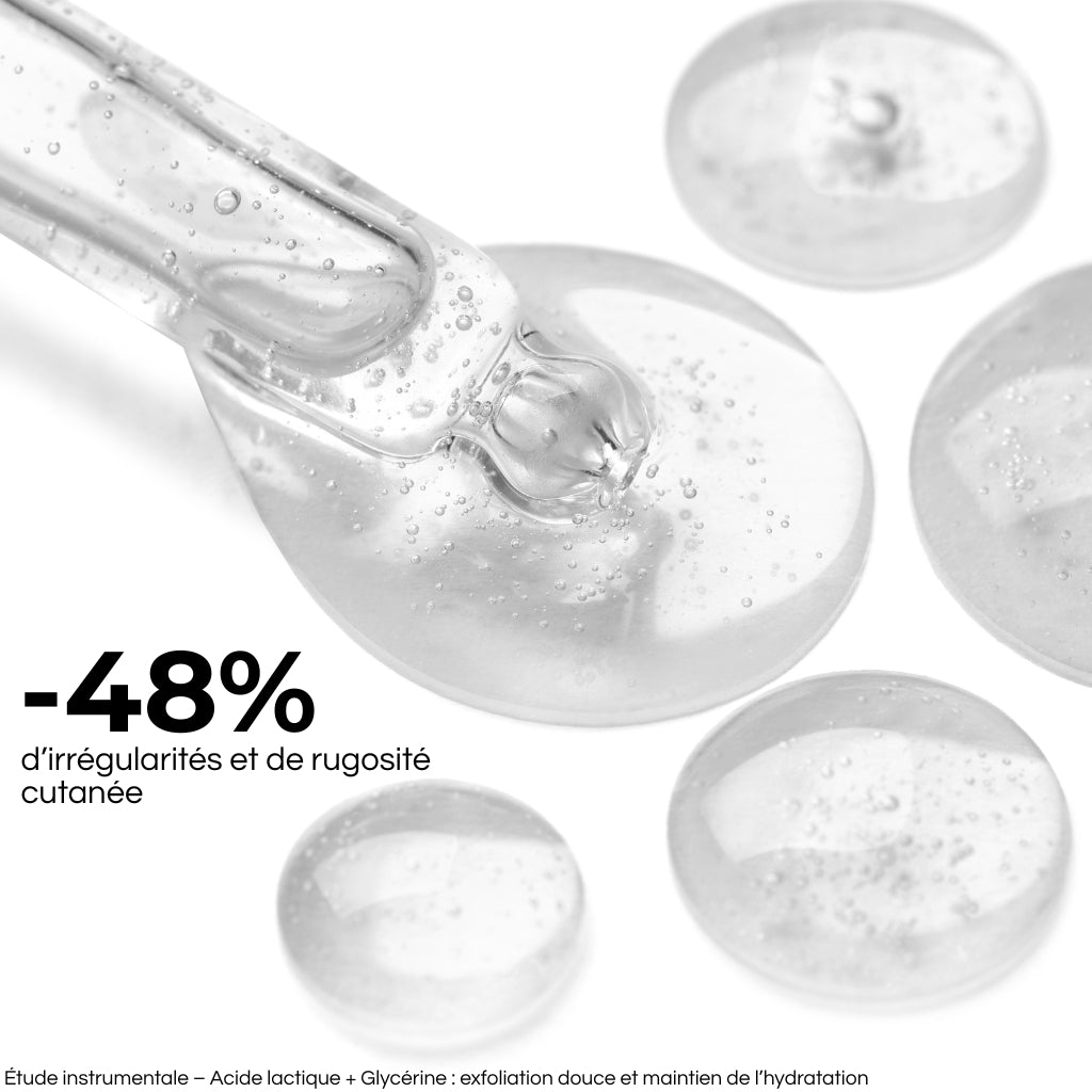 Éclat Originel⎪Peeling AHA Bio - Acide Lactique et Thé Blanc - 30ml