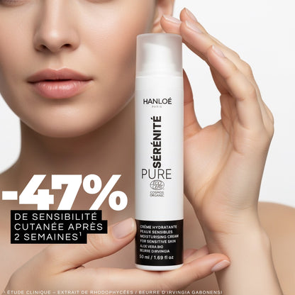 Sérénité Pure⎪Crème apaisante Haute Tolérance Bio - 50ml