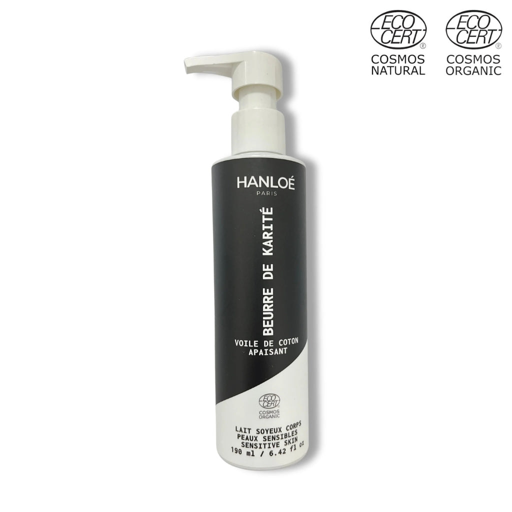 Voile de Coton Apaisant⎪Lait soyeux corps Bio - Peaux sensibles - 190ml